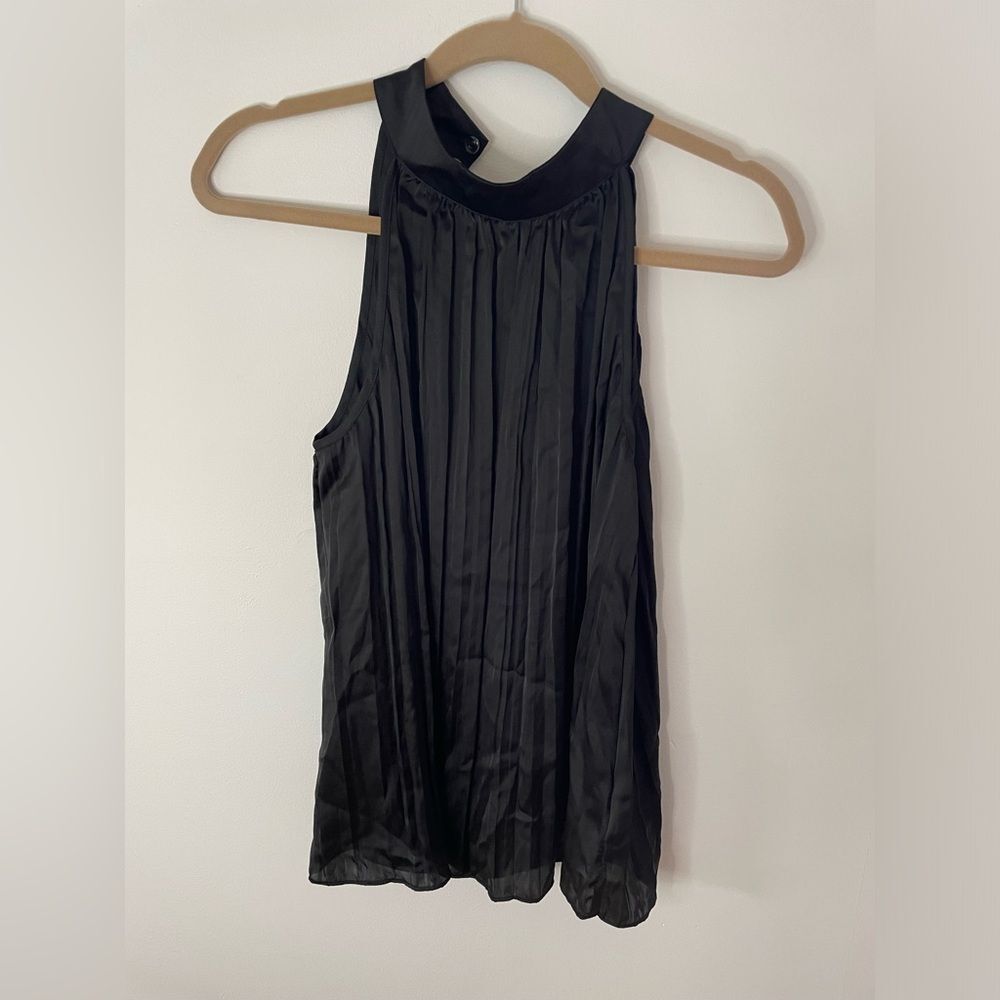 New with tags Sincerely Jules black dress tank with high neck size large